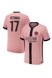 Fotbalové Dres Paris Saint-Germain Vitinha #17 Třetí Oblečení 2024-25 Krátký Rukáv